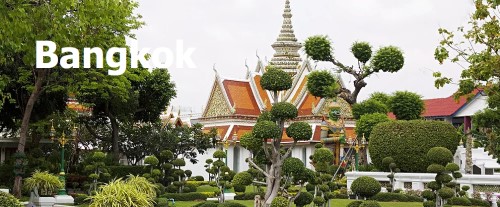 Urlaub in Bangkok, Thailand